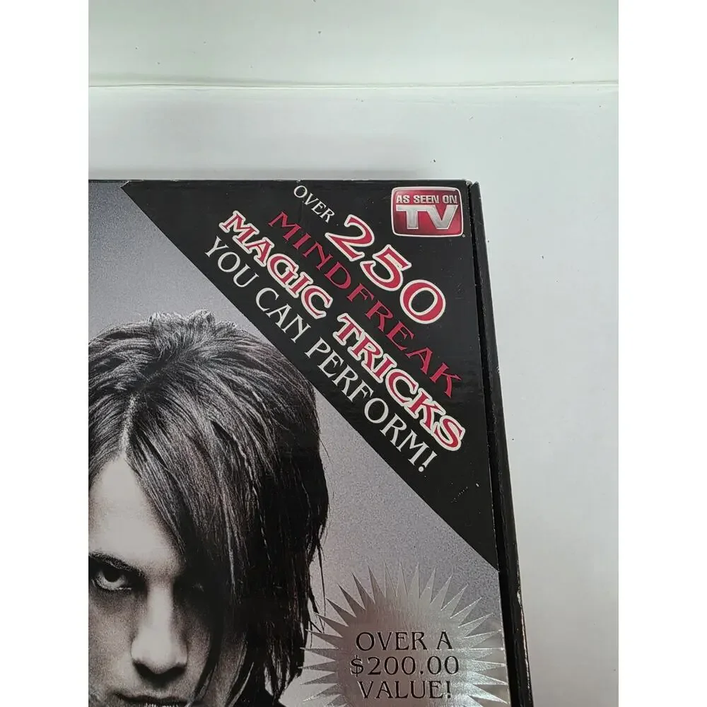 Criss Angel Mindfreak Platinum Magic Kit NEW Sealed 250 tricks! DVD Included +